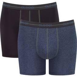 Sloggi Men Start Shorts 2-pack - Dark Blue