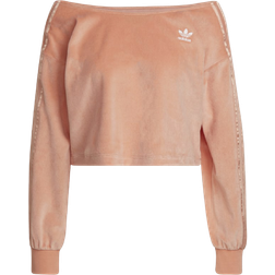 Adidas Relaxed Risque Crew Neck Femme Sweats - Pink