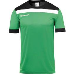 Uhlsport Offense 23 Short Sleeved T-shirt Unisex - Green/Black/White