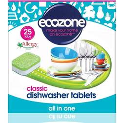 Ecozone All in One Classic Dishwasher 25 Tablets