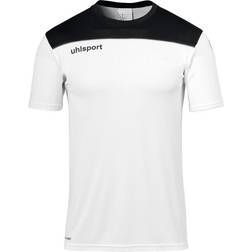 Uhlsport Offense 23 Poly T-shirt Unisex - White/Black/Anthracite