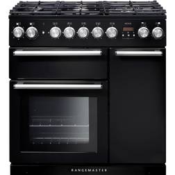 Rangemaster Nexus NEX90DFFBL/C 90cm Dual Fuel Black