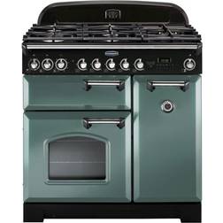 Rangemaster CDL90DFFMG/C Classic Deluxe 90cm dual fuel Green