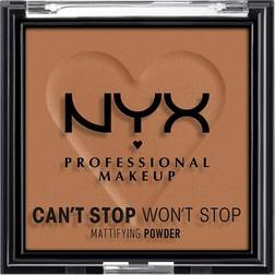 NYX Can't Stop Won't Stop Mattifying Powder #08 Mocha