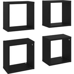 vidaXL Cube Væghylde 26cm 4stk