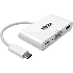 Tripp Lite USB C-USB C/VGA/USB A M-F Adapter