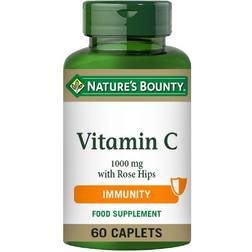 Natures Bounty Vitamin C 1000 mg with Rose Hips 60 stk