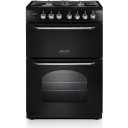 Rangemaster CLA60DFFBL/C Classic 60cm dual fuel Black