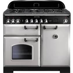 Rangemaster Classic Deluxe 100 Dual Fuel CDL100DFFRP/C Silver