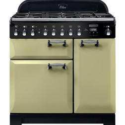 Rangemaster ELA90DFFOG/ Elan Deluxe 90cm Dual Fuel Olive Green