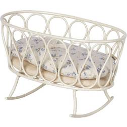 Maileg Maileg Miniature Furniture Cradle with Sleeping Bag