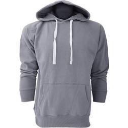 Mantis M83 Superstar Zip Through Hoodie - Heather Grey Melange