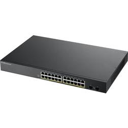 Zyxel GS1900-24HP Gestito Gigabit Ethernet 10/100/1000 1U Nero