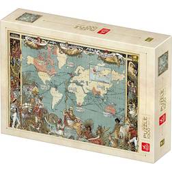 Dtoys Vintage Map 1000 Pieces