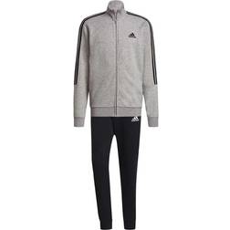 Adidas Aeroready Essentials 3-Stripes Tracksuit Men - Medium Grey Heather/Black