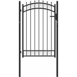 vidaXL Fence Gate with Spikes 102x200cm