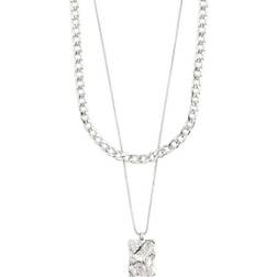 Pilgrim Bathilda Necklace - Silver