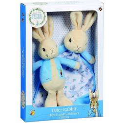 Peter Rabbit Rattle and Comforter Gift Set