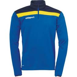 Uhlsport Offense 23 14 Zip Top Unisex - Azurblue/Navy/Lime Yellow