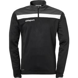 Uhlsport Offense 23 14 Zip Top Unisex - Black/Anthracite/White