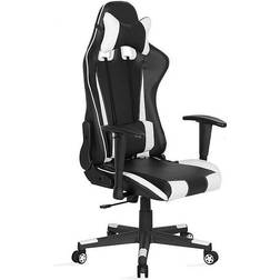 Trademax Racer Gaming Chair - Black/White