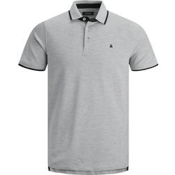 Jack & Jones Camiseta 'JJPaulos' Gris Claro/Negro