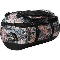 The North Face Base Camp Duffel S - Twilight Mauve Canvas Paint Texture Print/TNF Black