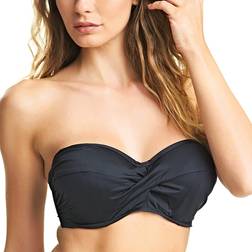 Fantasie Versailles Bandeau Bikini Top - Black