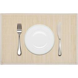 vidaXL 242107 6-pack Platzdeckchen Beige (45x30cm)