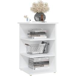 vidaXL Shelf Bedside Table 35x35cm