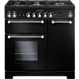 Rangemaster KCH90NGFBL/C Kitchener 90cm Gas Black