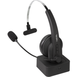 LogiLink BT0059 Téléphone Micro-casque Supra-auriculaire Bluetooth Mono Noir