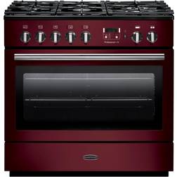 Rangemaster PROP90FXDFFCY/C PROFESSIONAL PLUS FX 90cm Dual Fuel Cranberry Red