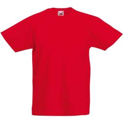 Fruit of the Loom Teens Original Short Sleeve T-shirt - Red