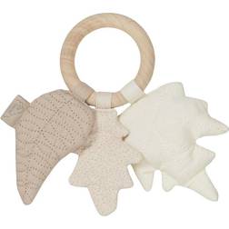 Cam Cam Copenhagen Leaves Rattle Mix Natural