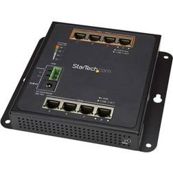 StarTech IES81GPOEW 8 Port Managed Ethernet Switch 30W 4 PoE+ Port