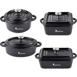 Masterpro Cook and Share Set med lock 4 delar