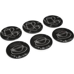BigBuy - Glasunderlägg 11cm 6st