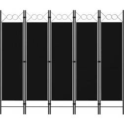 vidaXL 5 Panel Raumteiler 200x180cm