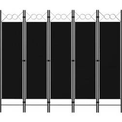 vidaXL 5 Panel Rumsavdelare 200x180cm