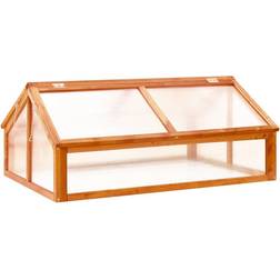 vidaXL Greenhouse 114x80x50cm Bois