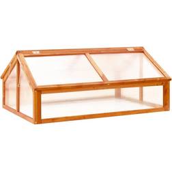 vidaXL Greenhouse 114x80x50cm Wood