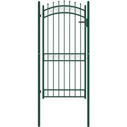 vidaXL Fence Gate with Spikes 146382 102x250cm