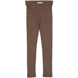 MarMar Copenhagen Wool Rib Leggings - Terre