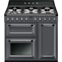 Smeg TR93GR Grau, Schwarz