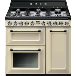 Smeg TR93P Hvid, Sort, Beige