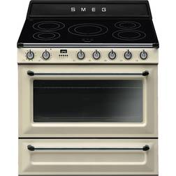 Smeg TR90IP9 Beige, Svart