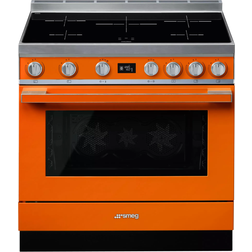 Smeg CPF9IPOR Portofino Orange, Stainless Steel