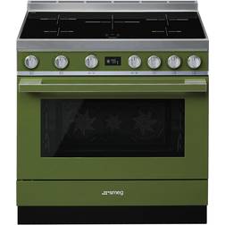 Smeg CPF9IPOG Portofino Stainless Steel, Green