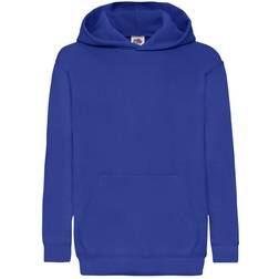 Fruit of the Loom Kid's Hooded Sweatshirt - Royal